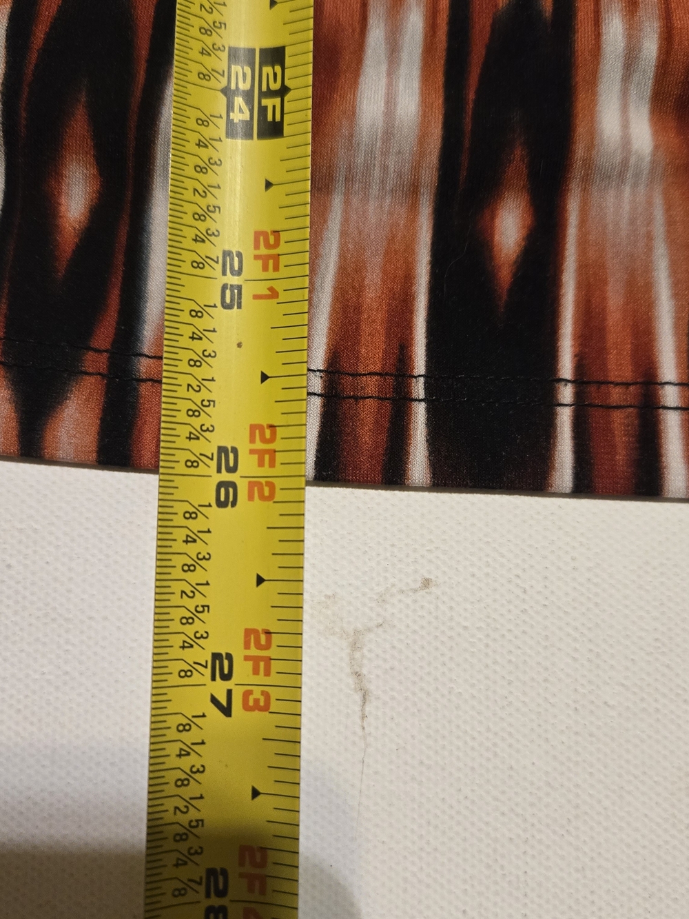 Calvin Klein XL Red, Black & White Ikat-Style Sleeveless Camisole - Picture 5 of 5